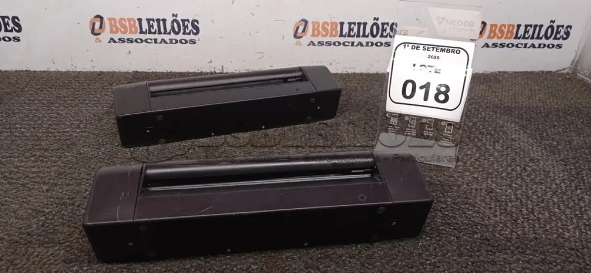LOTE 018 - 02 SCANNERS DE DOCUMENTO MARCA BANCOR. (NO ESTADO) ATENÇÃO! FAZER A VISITAÇÃO ANTES DE ARREMATAR, NÃO SABEMOS SE FUNCIONA, LEILÃO NÃO TEM GARANTIA E NEM DEVOLUÇÃO, SUJEITO A POSSÍVEIS AVARIAS VISÍVEIS/OCULTAS E/OU AUSÊNCIA DE COMPONENTES.