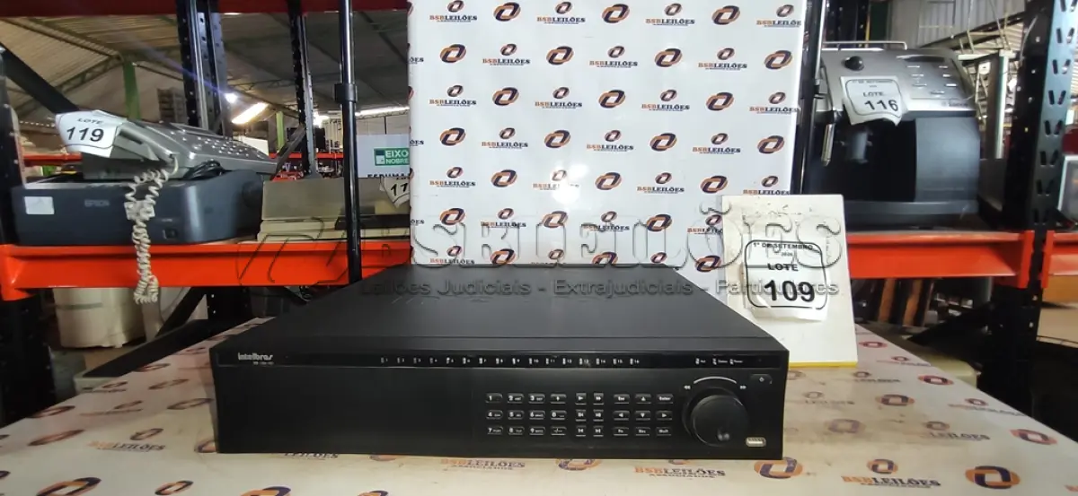 01 DVR MODELO VD 16M 480 MARCA INTELBRAS