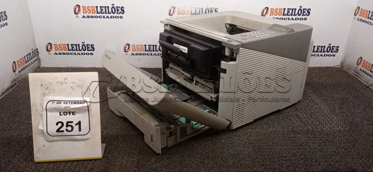 01 IMPRESSORA MODELO ML-3750ND MARCA SAMSUNG