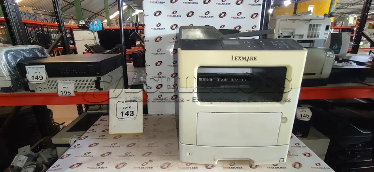 01 IMPRESSORA MODELO MX310DN MARCA LEXMARK