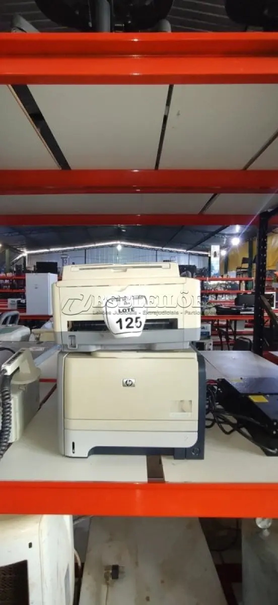 01 IMPRESSORA MODELO B4600 MARCA OKI E 01 IMPRESSORA MODELO LASERJET P2055DN MARCA HP