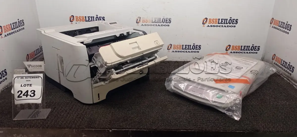 01 SCANNER DE MESA MARCA PANASONIC E 01 IMPRESSORA MODELO LASERJET P2055DN MARCA HP