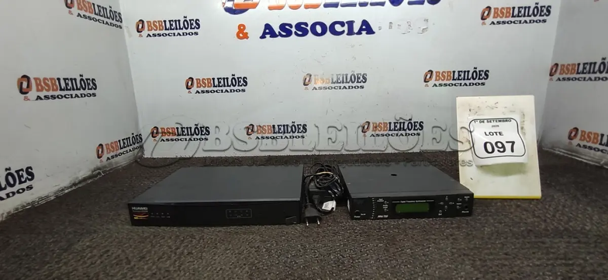 01 TRANSMISSOR DE PA PESSOAL MODELO T35 MARCA WILLIAMS SOUND E 01 FIREWALL MODELO SECOSPACE MARCA HUAWEI