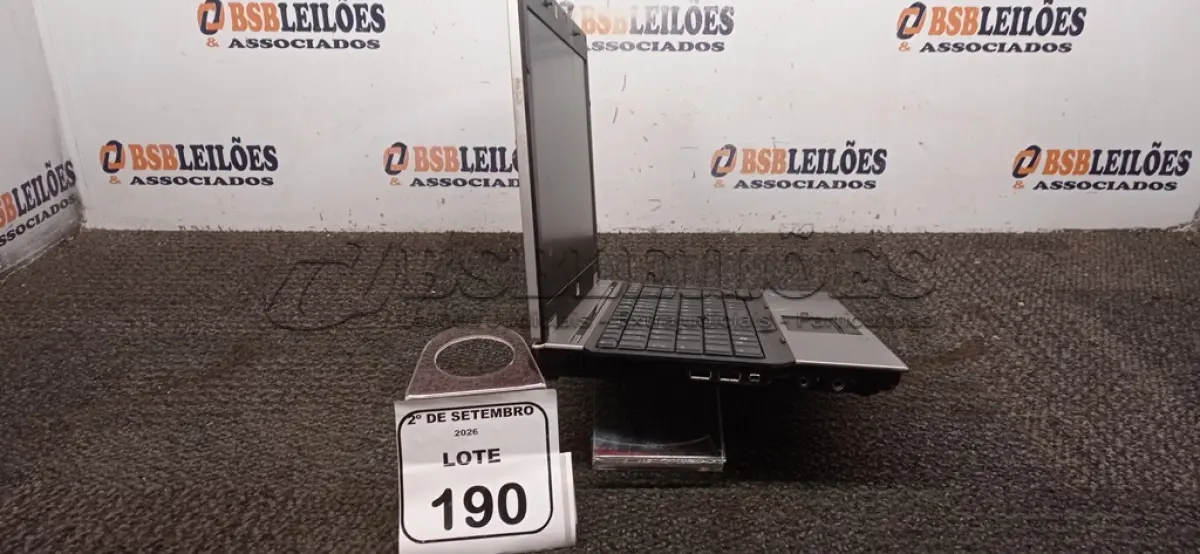 LOTE 190 - 01 NOTEBOOK MODELO ELITEBOOK 6930P MARCA HP SEM FONTE. (NO ESTADO) ATENÇÃO! FAZER A VISITAÇÃO ANTES DE ARREMATAR, NÃO SABEMOS SE FUNCIONA, LEILÃO NÃO TEM GARANTIA E NEM DEVOLUÇÃO, SUJEITO A POSSÍVEIS AVARIAS VISÍVEIS/OCULTAS E/OU AUSÊNCIA DE COMPONENTES.