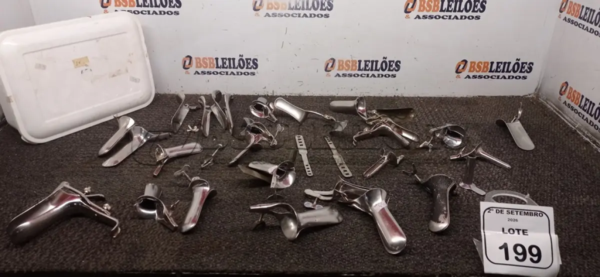 LOTE 199 - 01 LOTE COM DIVERSOS EQUIPAMENTOS GINECOLÓGICOS DE MODELOS DIVERSOS. (NO ESTADO) ATENÇÃO! FAZER A VISITAÇÃO ANTES DE ARREMATAR, NÃO SABEMOS SE FUNCIONA, LEILÃO NÃO TEM GARANTIA E NEM DEVOLUÇÃO, SUJEITO A POSSÍVEIS AVARIAS VISÍVEIS/OCULTAS E/OU AUSÊNCIA DE COMPONENTES.