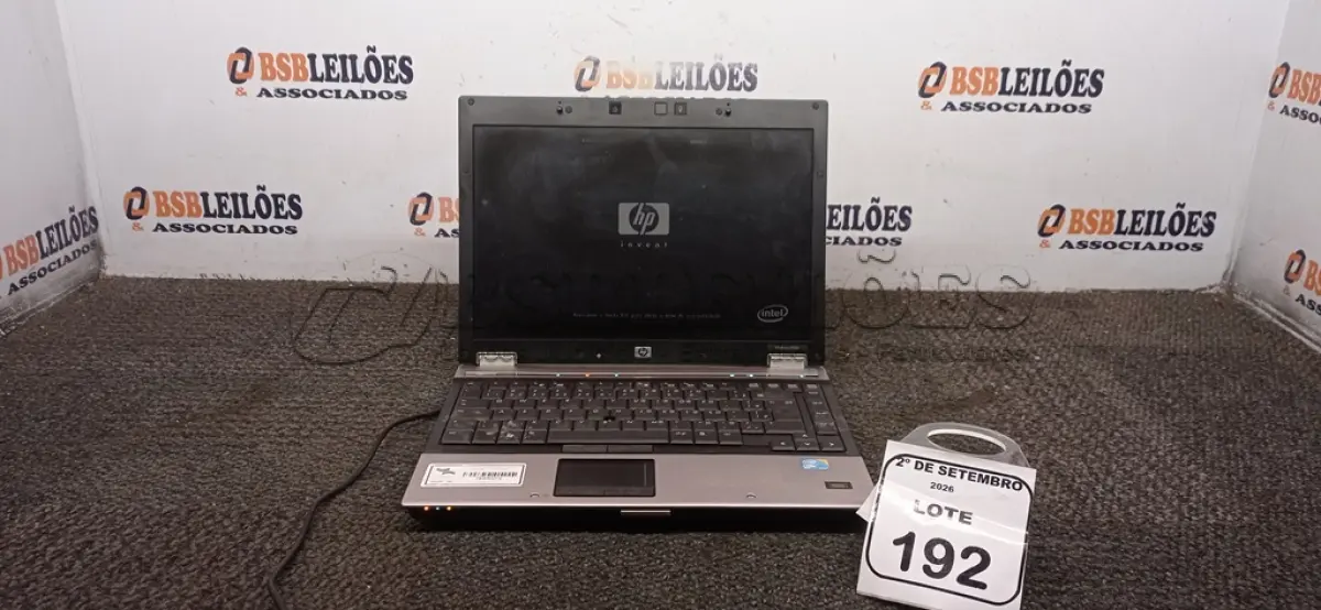 LOTE 192 - 01 NOTEBOOK MODELO ELITEBOOK 6930P MARCA HP SEM FONTE. (NO ESTADO) ATENÇÃO! FAZER A VISITAÇÃO ANTES DE ARREMATAR, NÃO SABEMOS SE FUNCIONA, LEILÃO NÃO TEM GARANTIA E NEM DEVOLUÇÃO, SUJEITO A POSSÍVEIS AVARIAS VISÍVEIS/OCULTAS E/OU AUSÊNCIA DE COMPONENTES.