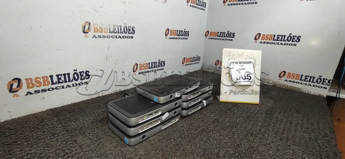 LOTE 005 - 07 MINI COMPUTADORES TERMINAIS MARCA WYSE SEM CABOS. (NO ESTADO) ATENÇÃO! FAZER A VISITAÇÃO ANTES DE ARREMATAR, NÃO SABEMOS SE FUNCIONA, LEILÃO NÃO TEM GARANTIA E NEM DEVOLUÇÃO, SUJEITO A POSSÍVEIS AVARIAS VISÍVEIS/OCULTAS E/OU AUSÊNCIA DE COMPONENTES.