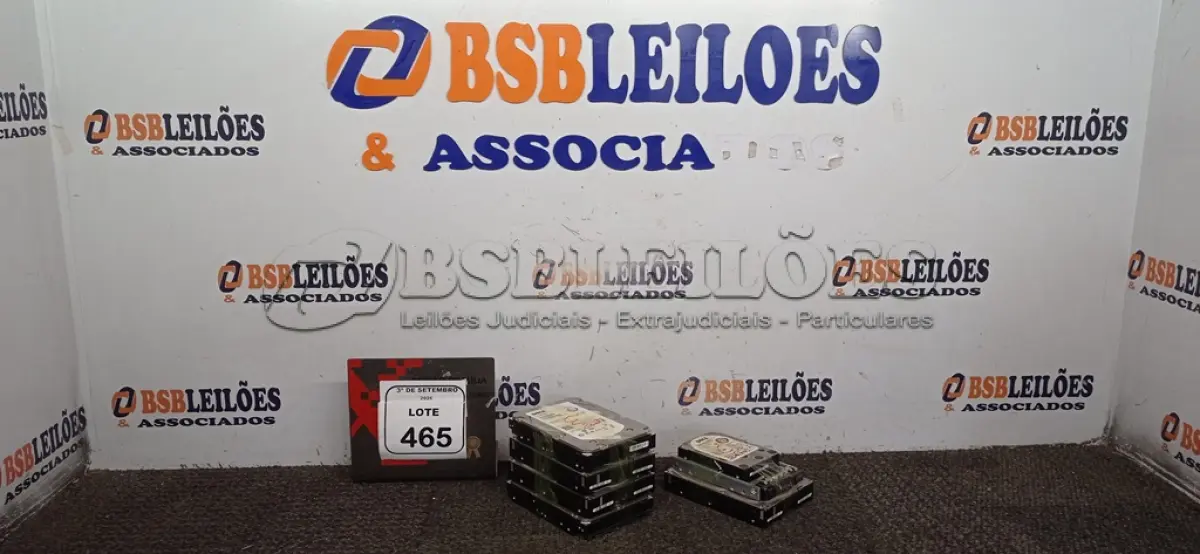 LOTE 465 - 07 HDS PARA SERVIDORES 2.5. (NO ESTADO) ATENÇÃO! FAZER A VISITAÇÃO ANTES DE ARREMATAR, NÃO SABEMOS SE FUNCIONA, LEILÃO NÃO TEM GARANTIA E NEM DEVOLUÇÃO, SUJEITO A POSSÍVEIS AVARIAS VISÍVEIS/OCULTAS E/OU AUSÊNCIA DE COMPONENTES.
