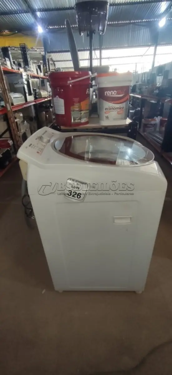 LOTE 326 - 01 MÁQUINA DE LAVAR 11KOG 220V MARCA BRASTEMP. (NO ESTADO) ATENÇÃO! FAZER A VISITAÇÃO ANTES DE ARREMATAR, NÃO SABEMOS SE FUNCIONA, LEILÃO NÃO TEM GARANTIA E NEM DEVOLUÇÃO, SUJEITO A POSSÍVEIS AVARIAS VISÍVEIS/OCULTAS E/OU AUSÊNCIA DE COMPONENTES.