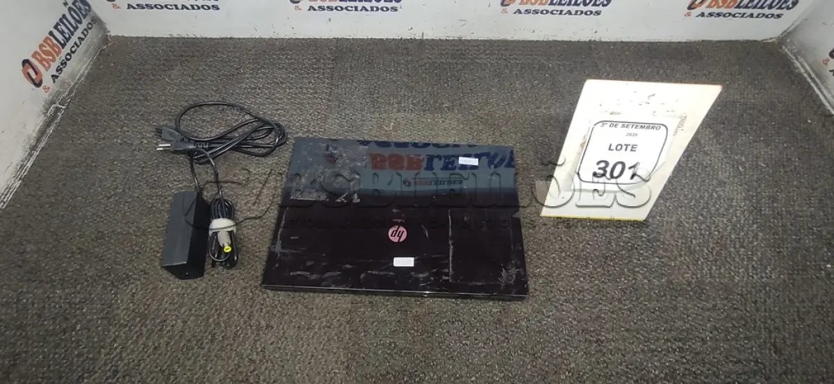 LOTE 301 - 01 NOTEBOOK MODELO 4310S MARCA HP COM FONTE. (NO ESTADO) ATENÇÃO! FAZER A VISITAÇÃO ANTES DE ARREMATAR, NÃO SABEMOS SE FUNCIONA, LEILÃO NÃO TEM GARANTIA E NEM DEVOLUÇÃO, SUJEITO A POSSÍVEIS AVARIAS VISÍVEIS/OCULTAS E/OU AUSÊNCIA DE COMPONENTES.
