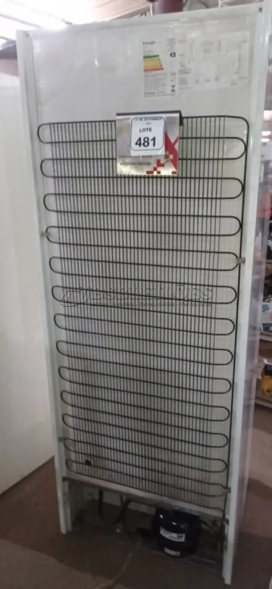 LOTE 481 - 01 GELADEIRA 220V MARCA BOSCH.  (NO ESTADO) ATENÇÃO! FAZER A VISITAÇÃO ANTES DE ARREMATAR, NÃO SABEMOS SE FUNCIONA, LEILÃO NÃO TEM GARANTIA E NEM DEVOLUÇÃO, SUJEITO A POSSÍVEIS AVARIAS VISÍVEIS/OCULTAS E/OU AUSÊNCIA DE COMPONENTES.