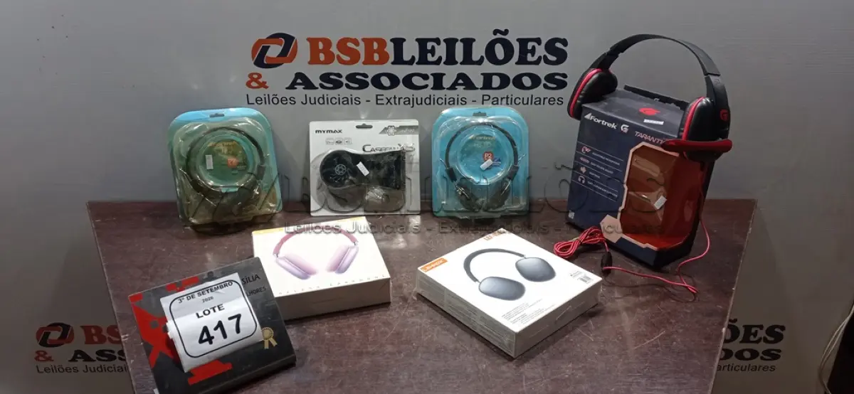LOTE 417 - 01 COOLER PARA PC E 05 HEADPHONES DE MARCAS E MODELOS DIVERSOS. (NO ESTADO) ATENÇÃO! FAZER A VISITAÇÃO ANTES DE ARREMATAR, NÃO SABEMOS SE FUNCIONA, LEILÃO NÃO TEM GARANTIA E NEM DEVOLUÇÃO, SUJEITO A POSSÍVEIS AVARIAS VISÍVEIS/OCULTAS E/OU AUSÊNCIA DE COMPONENTES.