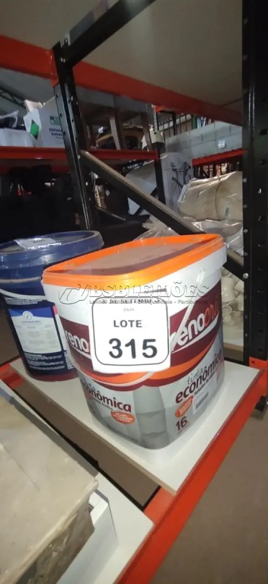 LOTE 315 - 01 BALDE DE SELADOR ACRÍLICO DE 16L MARCA RENOCRIL. (NO ESTADO) ATENÇÃO! FAZER A VISITAÇÃO ANTES DE ARREMATAR, NÃO SABEMOS SE FUNCIONA, LEILÃO NÃO TEM GARANTIA E NEM DEVOLUÇÃO, SUJEITO A POSSÍVEIS AVARIAS VISÍVEIS/OCULTAS E/OU AUSÊNCIA DE COMPONENTES.