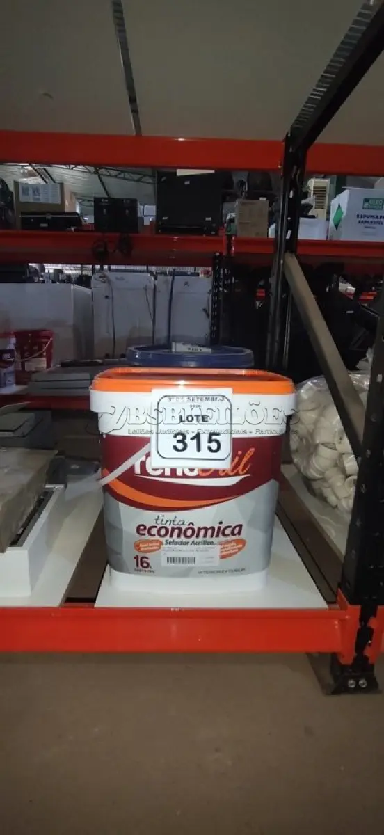 LOTE 315 - 01 BALDE DE SELADOR ACRÍLICO DE 16L MARCA RENOCRIL. (NO ESTADO) ATENÇÃO! FAZER A VISITAÇÃO ANTES DE ARREMATAR, NÃO SABEMOS SE FUNCIONA, LEILÃO NÃO TEM GARANTIA E NEM DEVOLUÇÃO, SUJEITO A POSSÍVEIS AVARIAS VISÍVEIS/OCULTAS E/OU AUSÊNCIA DE COMPONENTES.