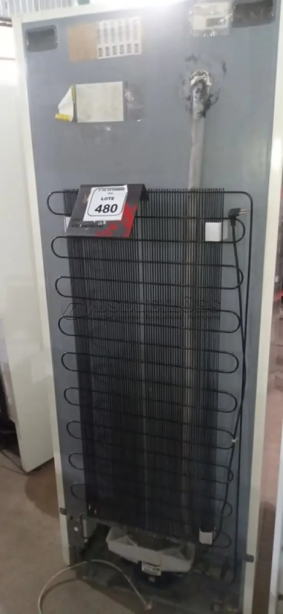 LOTE 480 - 01 GELADEIRA 220V MARCA BRASTEMP. (NO ESTADO) ATENÇÃO! FAZER A VISITAÇÃO ANTES DE ARREMATAR, NÃO SABEMOS SE FUNCIONA, LEILÃO NÃO TEM GARANTIA E NEM DEVOLUÇÃO, SUJEITO A POSSÍVEIS AVARIAS VISÍVEIS/OCULTAS E/OU AUSÊNCIA DE COMPONENTES.