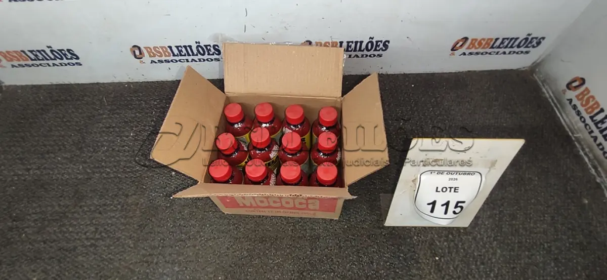LOTE 115 - 12 FRASCOS DE TINGIDOR PARA COLORAÇÃO DE VERNIZ E SELADORA PARA MADEIRA NA COR TABACO DE 200ML CADA MARCA MOCOCA. (NO ESTADO) ATENÇÃO! FAZER A VISITAÇÃO ANTES DE ARREMATAR, NÃO SABEMOS SE FUNCIONA, LEILÃO NÃO TEM GARANTIA E NEM DEVOLUÇÃO, SUJEITO A POSSÍVEIS AVARIAS VISÍVEIS/OCULTAS E/OU AUSÊNCIA DE COMPONENTES.