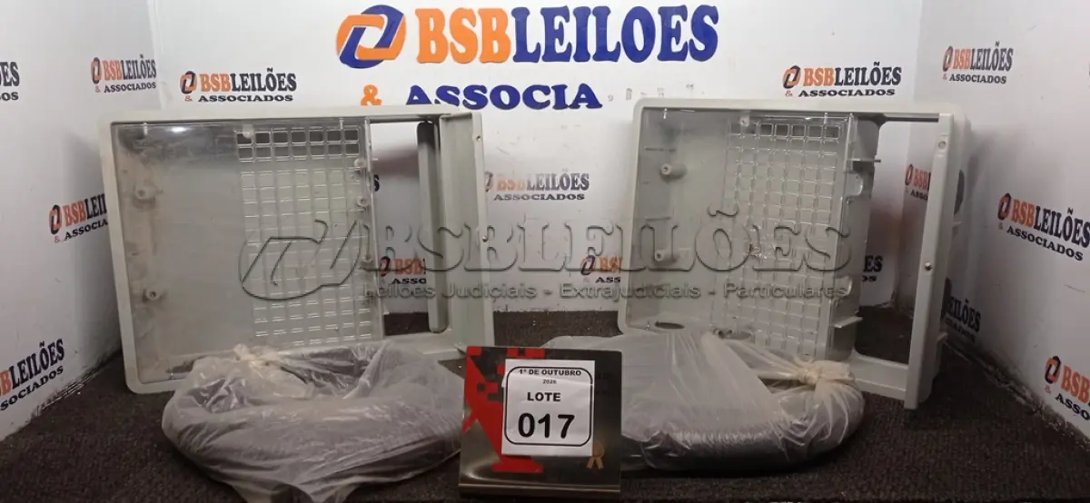 LOTE 017 - 02 CAIXAS DE HIDRÔMETRO. (NO ESTADO) ATENÇÃO! FAZER A VISITAÇÃO ANTES DE ARREMATAR, NÃO SABEMOS SE FUNCIONA, LEILÃO NÃO TEM GARANTIA E NEM DEVOLUÇÃO, SUJEITO A POSSÍVEIS AVARIAS VISÍVEIS/OCULTAS E/OU AUSÊNCIA DE COMPONENTES.