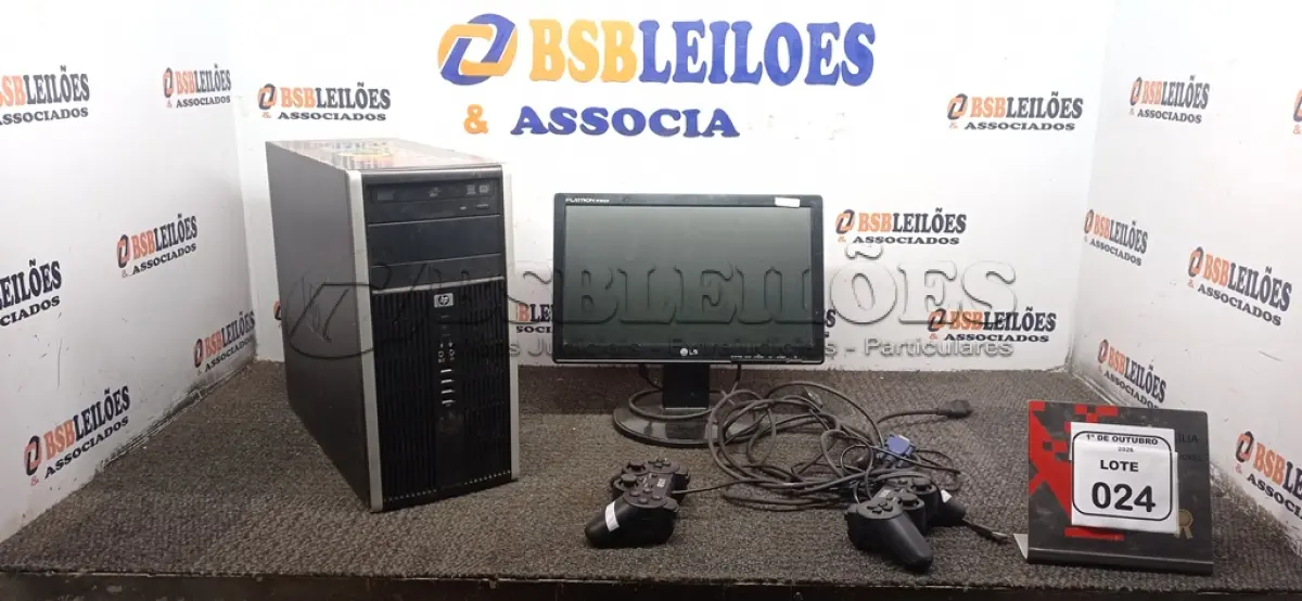 LOTE 024 - 01 PC ARCADE. (NO ESTADO) ATENÇÃO! FAZER A VISITAÇÃO ANTES DE ARREMATAR, NÃO SABEMOS SE FUNCIONA, LEILÃO NÃO TEM GARANTIA E NEM DEVOLUÇÃO, SUJEITO A POSSÍVEIS AVARIAS VISÍVEIS/OCULTAS E/OU AUSÊNCIA DE COMPONENTES.