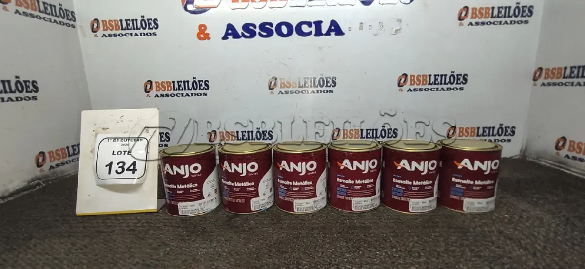 LOTE 134 - 06 LATAS DE THINNER PREMIUM DE 450ML CADA MARCA NATRIELLI. (NO ESTADO) ATENÇÃO! FAZER A VISITAÇÃO ANTES DE ARREMATAR, NÃO SABEMOS SE FUNCIONA, LEILÃO NÃO TEM GARANTIA E NEM DEVOLUÇÃO, SUJEITO A POSSÍVEIS AVARIAS VISÍVEIS/OCULTAS E/OU AUSÊNCIA DE COMPONENTES.