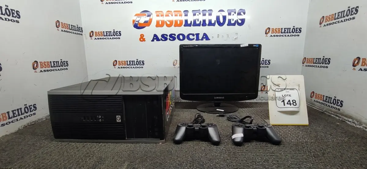 LOTE 148 - 01 PC ARCADE. (NO ESTADO) ATENÇÃO! FAZER A VISITAÇÃO ANTES DE ARREMATAR, NÃO SABEMOS SE FUNCIONA, LEILÃO NÃO TEM GARANTIA E NEM DEVOLUÇÃO, SUJEITO A POSSÍVEIS AVARIAS VISÍVEIS/OCULTAS E/OU AUSÊNCIA DE COMPONENTES.