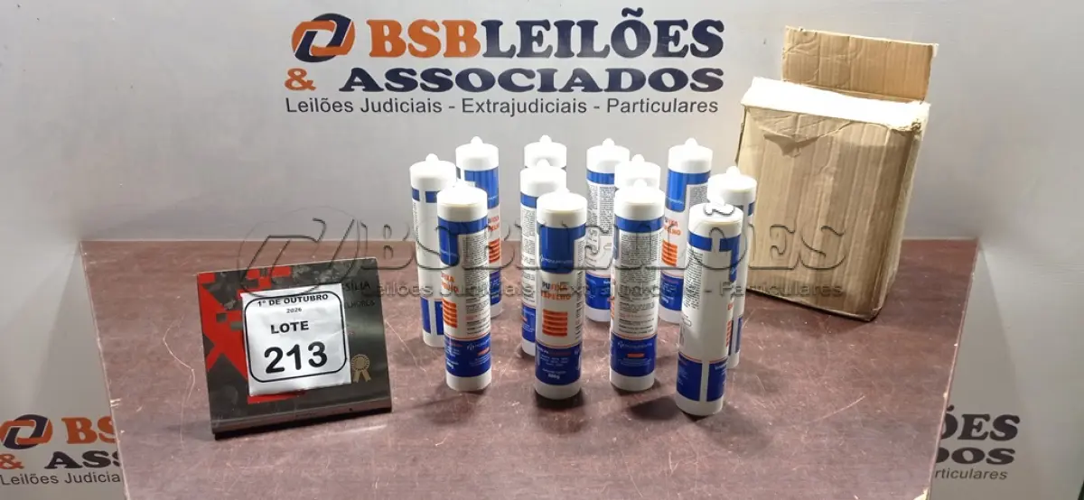 LOTE 213 - 12 UNIDADES DE PU FIXA ESPELHO NA COR BRANCO DE 400G CADA. (NO ESTADO) ATENÇÃO! FAZER A VISITAÇÃO ANTES DE ARREMATAR, NÃO SABEMOS SE FUNCIONA, LEILÃO NÃO TEM GARANTIA E NEM DEVOLUÇÃO, SUJEITO A POSSÍVEIS AVARIAS VISÍVEIS/OCULTAS E/OU AUSÊNCIA DE COMPONENTES.