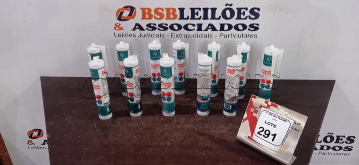 LOTE 291 - 12 SILICONES ACÉTICO INCOLOR DE 240G CADA MARCA MONUMENTAL. (NO ESTADO) ATENÇÃO! FAZER A VISITAÇÃO ANTES DE ARREMATAR, NÃO SABEMOS SE FUNCIONA, LEILÃO NÃO TEM GARANTIA E NEM DEVOLUÇÃO, SUJEITO A POSSÍVEIS AVARIAS VISÍVEIS/OCULTAS E/OU AUSÊNCIA DE COMPONENTES.