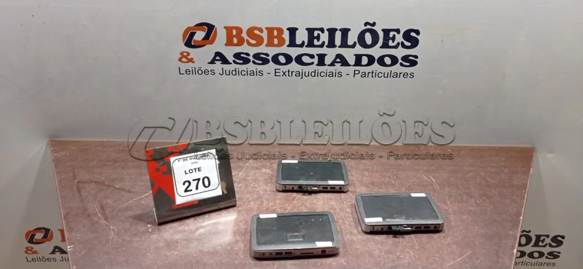 LOTE 270 - 03 MINIS COMPUTADORES TERMINAIS WYSE SEM FONTE. (NO ESTADO) ATENÇÃO! FAZER A VISITAÇÃO ANTES DE ARREMATAR, NÃO SABEMOS SE FUNCIONA, LEILÃO NÃO TEM GARANTIA E NEM DEVOLUÇÃO, SUJEITO A POSSÍVEIS AVARIAS VISÍVEIS/OCULTAS E/OU AUSÊNCIA DE COMPONENTES.