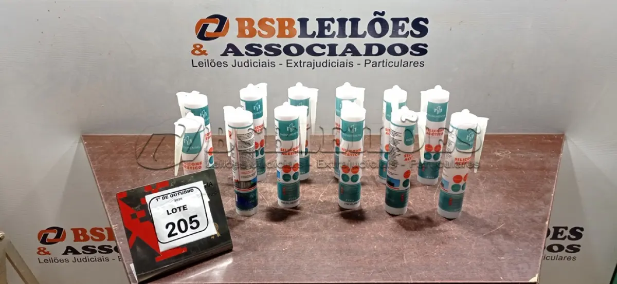 LOTE 205 - 12 SILICONES ACÉTICO INCOLOR DE 240G CADA MARCA MONUMENTAL. (NO ESTADO) ATENÇÃO! FAZER A VISITAÇÃO ANTES DE ARREMATAR, NÃO SABEMOS SE FUNCIONA, LEILÃO NÃO TEM GARANTIA E NEM DEVOLUÇÃO, SUJEITO A POSSÍVEIS AVARIAS VISÍVEIS/OCULTAS E/OU AUSÊNCIA DE COMPONENTES.