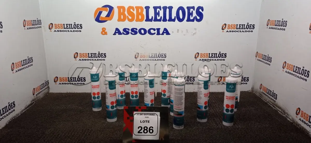LOTE 286 - 12 SILICONES ACÉTICO INCOLOR DE 240G CADA MARCA MONUMENTAL. (NO ESTADO) ATENÇÃO! FAZER A VISITAÇÃO ANTES DE ARREMATAR, NÃO SABEMOS SE FUNCIONA, LEILÃO NÃO TEM GARANTIA E NEM DEVOLUÇÃO, SUJEITO A POSSÍVEIS AVARIAS VISÍVEIS/OCULTAS E/OU AUSÊNCIA DE COMPONENTES.