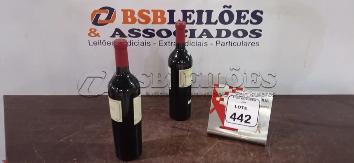 LOTE 442 - 02 GARRAFAS DE VINHO TINTO MALBEC ALTO ARGENTINO 2022 DE 750ML MARCA ANGÉLICA ZAPATA. (NO ESTADO) ATENÇÃO! FAZER A VISITAÇÃO ANTES DE ARREMATAR, NÃO SABEMOS SE FUNCIONA, LEILÃO NÃO TEM GARANTIA E NEM DEVOLUÇÃO, SUJEITO A POSSÍVEIS AVARIAS VISÍVEIS/OCULTAS E/OU AUSÊNCIA DE COMPONENTES.