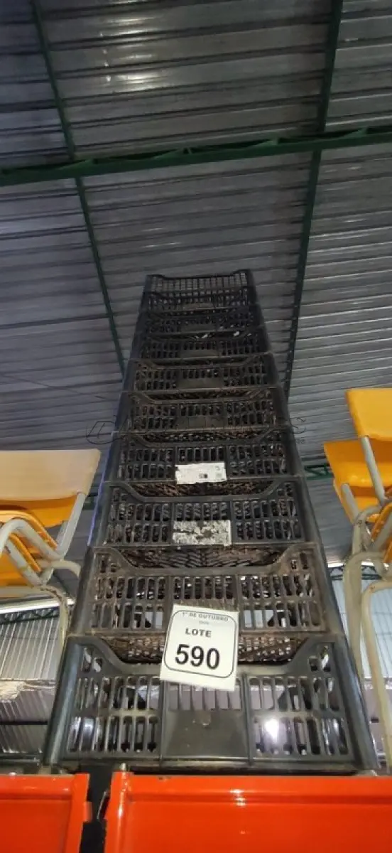 LOTE 590 - 10 CESTAS ORGANIZADORAS. (NO ESTADO) ATENÇÃO! FAZER A VISITAÇÃO ANTES DE ARREMATAR, NÃO SABEMOS SE FUNCIONA, LEILÃO NÃO TEM GARANTIA E NEM DEVOLUÇÃO, SUJEITO A POSSÍVEIS AVARIAS VISÍVEIS/OCULTAS E/OU AUSÊNCIA DE COMPONENTES.