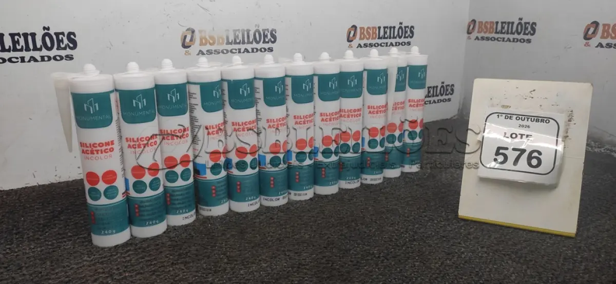 LOTE 576 - 12 UNIDADES DE FIXA CUBA CINZA 400G CADA MARCA MONUMENTAL. (NO ESTADO) ATENÇÃO! FAZER A VISITAÇÃO ANTES DE ARREMATAR, NÃO SABEMOS SE FUNCIONA, LEILÃO NÃO TEM GARANTIA E NEM DEVOLUÇÃO, SUJEITO A POSSÍVEIS AVARIAS VISÍVEIS/OCULTAS E/OU AUSÊNCIA DE COMPONENTES.