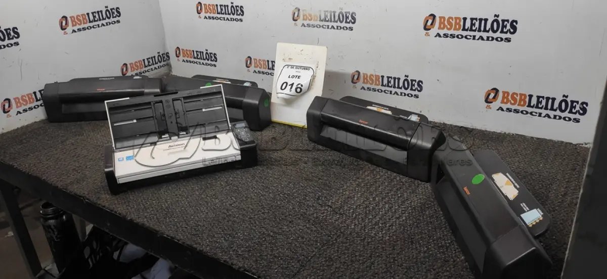 LOTE 016 - 05 SCANNERS PORTÁTEIS DE DOCUMENTO MARCA BANCOR. (NO ESTADO) ATENÇÃO! FAZER A VISITAÇÃO ANTES DE ARREMATAR, NÃO SABEMOS SE FUNCIONA, LEILÃO NÃO TEM GARANTIA E NEM DEVOLUÇÃO, SUJEITO A POSSÍVEIS AVARIAS VISÍVEIS/OCULTAS E/OU AUSÊNCIA DE COMPONENTES.