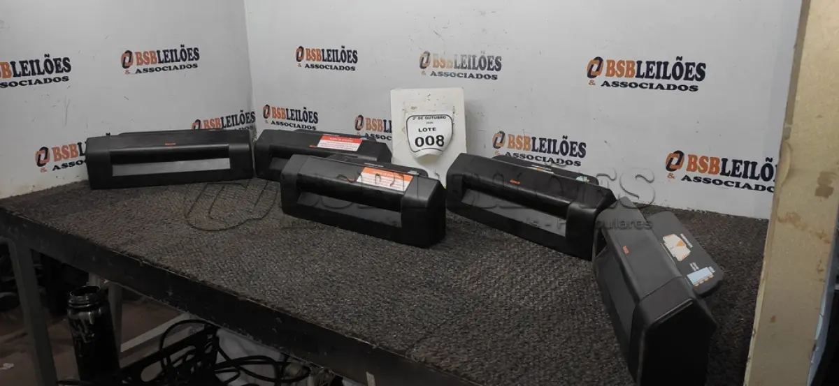 LOTE 008 - 05 SCANNERS PORTÁTEIS DE DOCUMENTO MARCA BANCOR. (NO ESTADO) ATENÇÃO! FAZER A VISITAÇÃO ANTES DE ARREMATAR, NÃO SABEMOS SE FUNCIONA, LEILÃO NÃO TEM GARANTIA E NEM DEVOLUÇÃO, SUJEITO A POSSÍVEIS AVARIAS VISÍVEIS/OCULTAS E/OU AUSÊNCIA DE COMPONENTES.