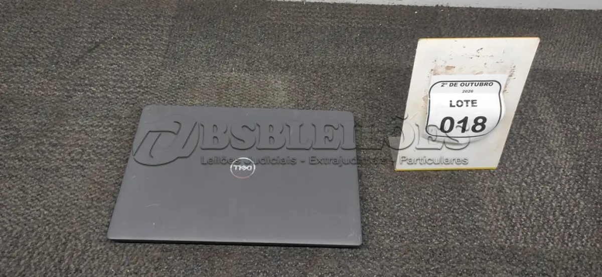 LOTE 018 - 01 NOTEBOOK MARCA DELL SEM FONTE. (NO ESTADO) ATENÇÃO! FAZER A VISITAÇÃO ANTES DE ARREMATAR, NÃO SABEMOS SE FUNCIONA, LEILÃO NÃO TEM GARANTIA E NEM DEVOLUÇÃO, SUJEITO A POSSÍVEIS AVARIAS VISÍVEIS/OCULTAS E/OU AUSÊNCIA DE COMPONENTES.
