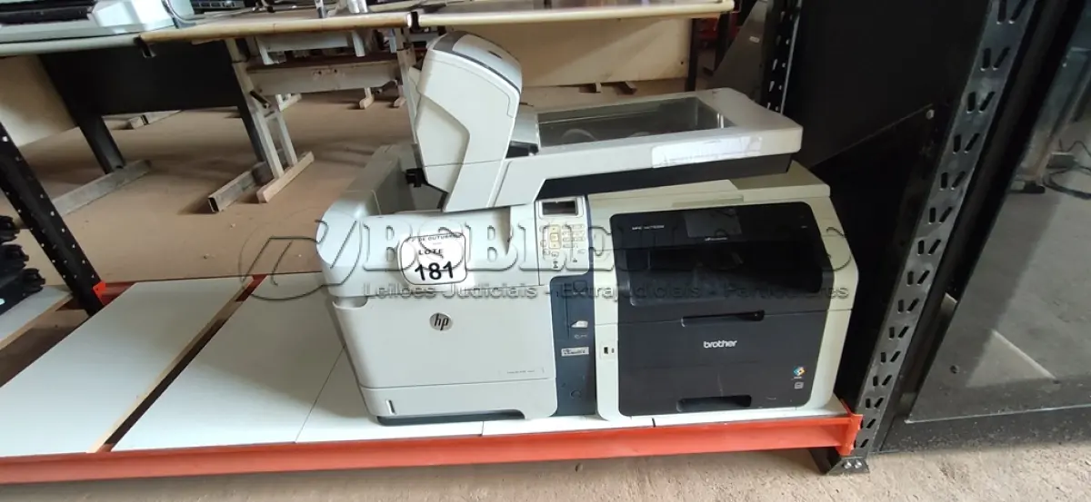 LOTE 181 - 01 SCANNER MARCA FUJITSU E 02 IMPRESSORAS MARCAS HP E BROTHER. (NO ESTADO) ATENÇÃO! FAZER A VISITAÇÃO ANTES DE ARREMATAR, NÃO SABEMOS SE FUNCIONA, LEILÃO NÃO TEM GARANTIA E NEM DEVOLUÇÃO, SUJEITO A POSSÍVEIS AVARIAS VISÍVEIS/OCULTAS E/OU AUSÊNCIA DE COMPONENTES.