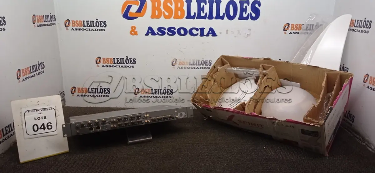 LOTE 046 - 01 GATEWAY VOIP GSM/3G E 01 VENTILADOR DE TETO. (NO ESTADO) ATENÇÃO! FAZER A VISITAÇÃO ANTES DE ARREMATAR, NÃO SABEMOS SE FUNCIONA, LEILÃO NÃO TEM GARANTIA E NEM DEVOLUÇÃO, SUJEITO A POSSÍVEIS AVARIAS VISÍVEIS/OCULTAS E/OU AUSÊNCIA DE COMPONENTES.