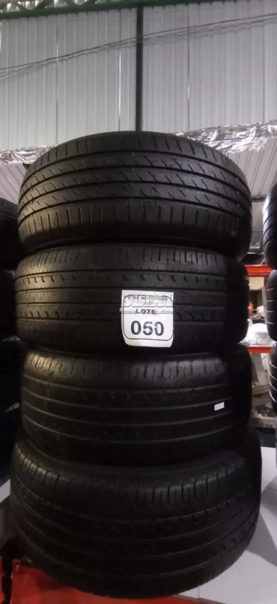 LOTE 050 - 04 PNEUS TAMANHO 215/55 R17 USADOS. (NO ESTADO) ATENÇÃO! FAZER A VISITAÇÃO ANTES DE ARREMATAR, NÃO SABEMOS SE FUNCIONA, LEILÃO NÃO TEM GARANTIA E NEM DEVOLUÇÃO, SUJEITO A POSSÍVEIS AVARIAS VISÍVEIS/OCULTAS E/OU AUSÊNCIA DE COMPONENTES.