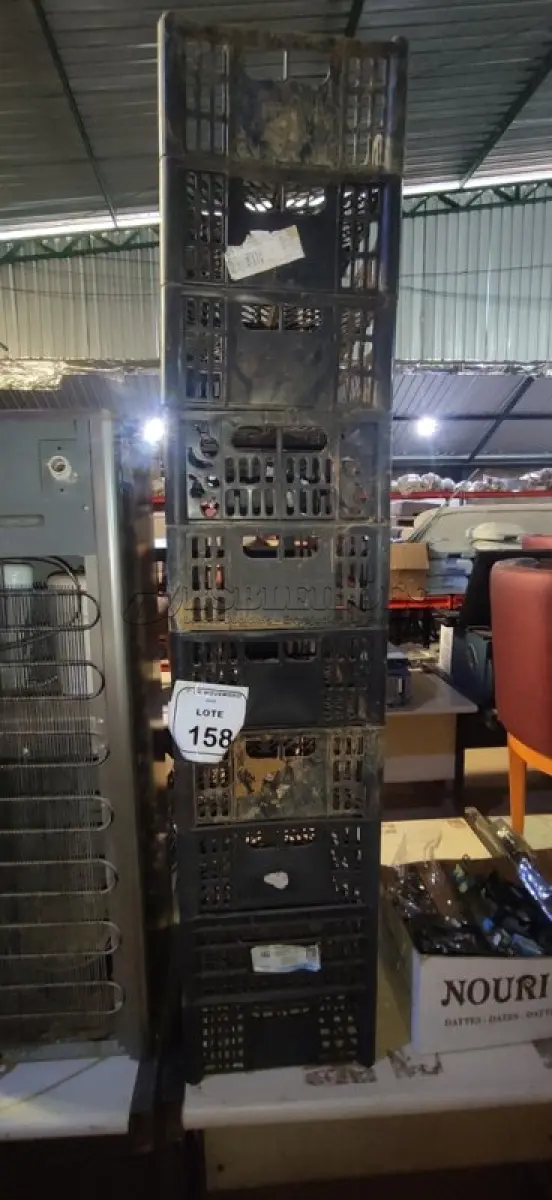 LOTE 158 - 10 CESTAS ORGANIZADORAS. (NO ESTADO) ATENÇÃO! FAZER A VISITAÇÃO ANTES DE ARREMATAR, NÃO SABEMOS SE FUNCIONA, LEILÃO NÃO TEM GARANTIA E NEM DEVOLUÇÃO, SUJEITO A POSSÍVEIS AVARIAS VISÍVEIS/OCULTAS E/OU AUSÊNCIA DE COMPONENTES.