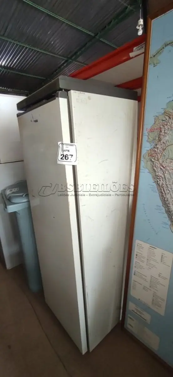 LOTE 267 - 01 FREEZER MODELO F25 STOCK MARCA PROSDÓCIMO. (NO ESTADO) ATENÇÃO! FAZER A VISITAÇÃO ANTES DE ARREMATAR, NÃO SABEMOS SE FUNCIONA, LEILÃO NÃO TEM GARANTIA E NEM DEVOLUÇÃO, SUJEITO A POSSÍVEIS AVARIAS VISÍVEIS/OCULTAS E/OU AUSÊNCIA DE COMPONENTES.