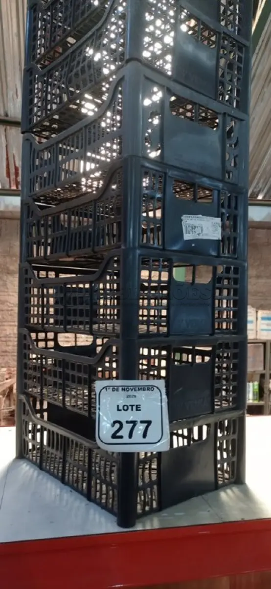 LOTE 277 - 10 CESTAS ORGANIZADORAS. (NO ESTADO) ATENÇÃO! FAZER A VISITAÇÃO ANTES DE ARREMATAR, NÃO SABEMOS SE FUNCIONA, LEILÃO NÃO TEM GARANTIA E NEM DEVOLUÇÃO, SUJEITO A POSSÍVEIS AVARIAS VISÍVEIS/OCULTAS E/OU AUSÊNCIA DE COMPONENTES.