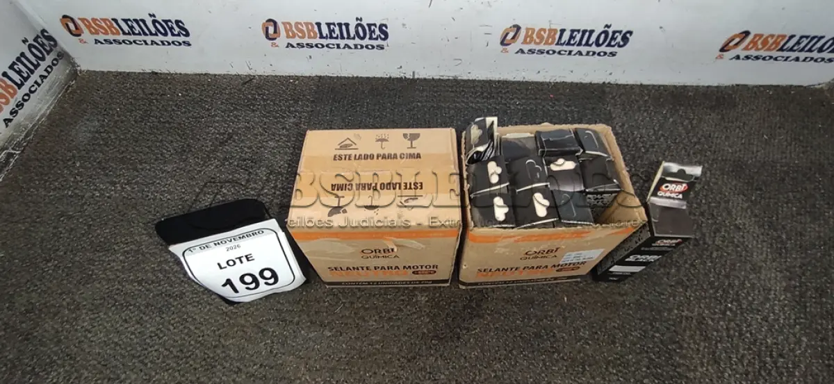 LOTE 199 - 24 BISNAGAS DE ADESIVO SILICONE SELANTE PARA MOTOR NEUTRO DE 70G CADA MARCA ORBI QUÍMICA. (NO ESTADO) ATENÇÃO! FAZER A VISITAÇÃO ANTES DE ARREMATAR, NÃO SABEMOS SE FUNCIONA, LEILÃO NÃO TEM GARANTIA E NEM DEVOLUÇÃO, SUJEITO A POSSÍVEIS AVARIAS VISÍVEIS/OCULTAS E/OU AUSÊNCIA DE COMPONENTES.