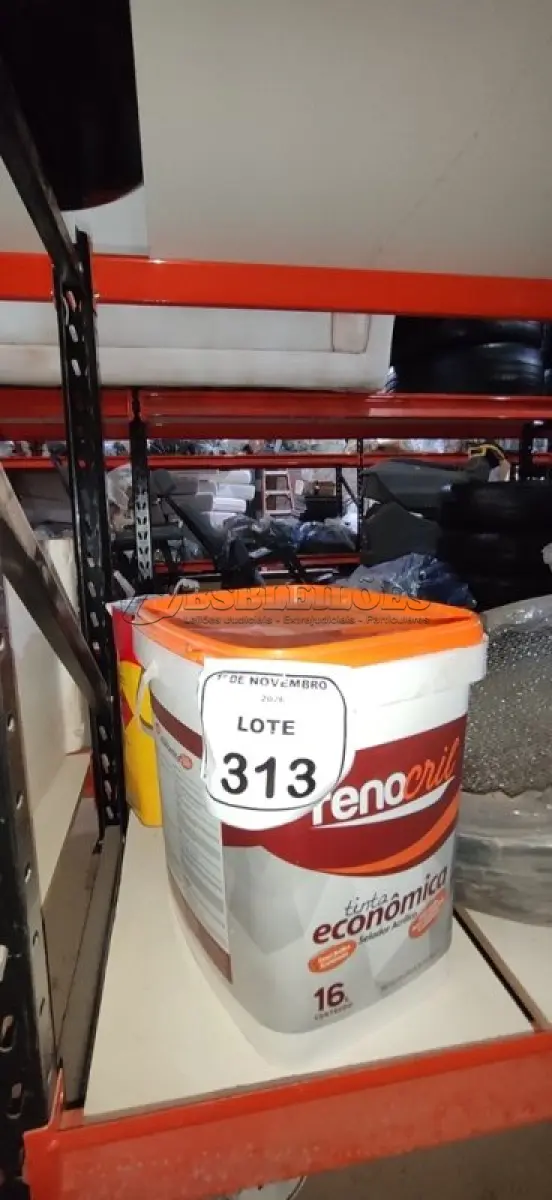 LOTE 313 - 01 BALDE DE SELADOR ACRÍLICO DE 16L MARCA RENOCRIL. (NO ESTADO) ATENÇÃO! FAZER A VISITAÇÃO ANTES DE ARREMATAR, NÃO SABEMOS SE FUNCIONA, LEILÃO NÃO TEM GARANTIA E NEM DEVOLUÇÃO, SUJEITO A POSSÍVEIS AVARIAS VISÍVEIS/OCULTAS E/OU AUSÊNCIA DE COMPONENTES.