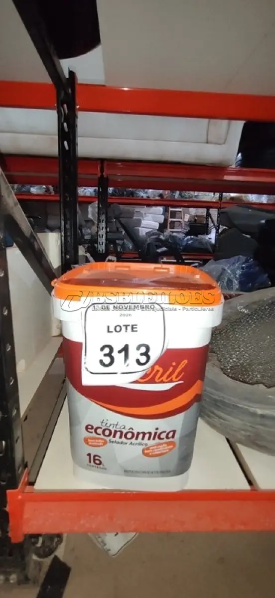 LOTE 313 - 01 BALDE DE SELADOR ACRÍLICO DE 16L MARCA RENOCRIL. (NO ESTADO) ATENÇÃO! FAZER A VISITAÇÃO ANTES DE ARREMATAR, NÃO SABEMOS SE FUNCIONA, LEILÃO NÃO TEM GARANTIA E NEM DEVOLUÇÃO, SUJEITO A POSSÍVEIS AVARIAS VISÍVEIS/OCULTAS E/OU AUSÊNCIA DE COMPONENTES.