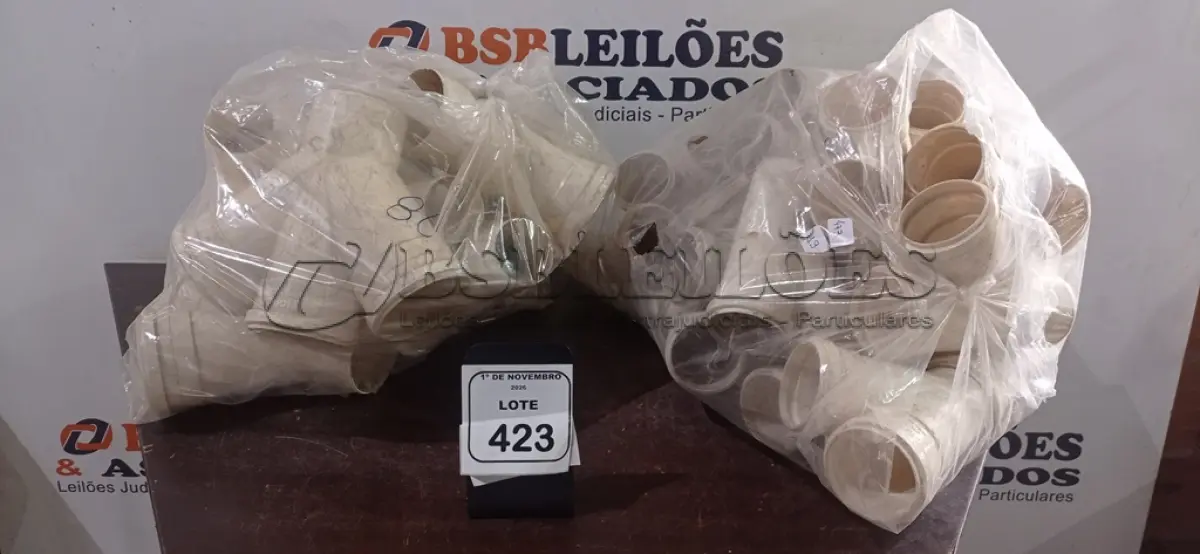 LOTE 423 - 01 LOTE COM VÁRIAS JUNÇÕES DE MODELOS E MEDIDAS DIVERSAS. (NO ESTADO) ATENÇÃO! FAZER A VISITAÇÃO ANTES DE ARREMATAR, NÃO SABEMOS SE FUNCIONA, LEILÃO NÃO TEM GARANTIA E NEM DEVOLUÇÃO, SUJEITO A POSSÍVEIS AVARIAS VISÍVEIS/OCULTAS E/OU AUSÊNCIA DE COMPONENTES.