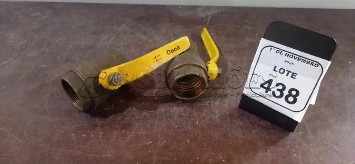 LOTE 438 - 02 REGISTROS ESFERA DE 2’’ DE METAL. (NO ESTADO) ATENÇÃO! FAZER A VISITAÇÃO ANTES DE ARREMATAR, NÃO SABEMOS SE FUNCIONA, LEILÃO NÃO TEM GARANTIA E NEM DEVOLUÇÃO, SUJEITO A POSSÍVEIS AVARIAS VISÍVEIS/OCULTAS E/OU AUSÊNCIA DE COMPONENTES.