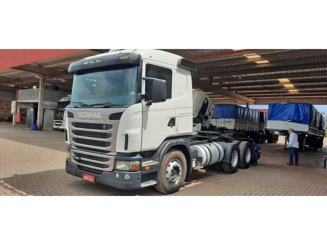 LEILÃO CAMINHÃO SCANIA G 420 2011 6X4