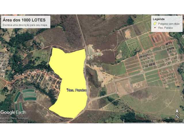 LEILÃO RESIDENCIAL PARAÍSO - NOVO GAMA - GO (TODOS OS LOTES REGISTRADOS E ESCRITURADOS)
