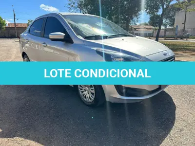 LOTE 001 - 01 FORD KA SEDAN 1.0 COMPLETO 2019/2020 IPVA 2023 PAGO KM 90.100 (NO ESTADO)