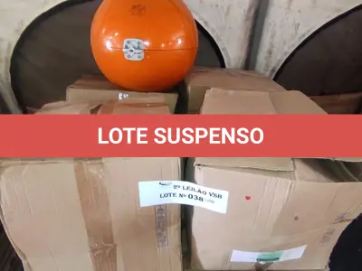 LOTE 038 - 09 ESFERAS DE SINALIZAÇÃO MODELO 900-60FV3 (NO ESTADO, NÃO SABEMOS SE FUNCIONA. LEILÃO NÃO TEM GARANTIA E NEM DEVOLUÇÃO.